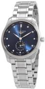 Longines Herreur L2.909.4.97.6 Master Blå/Stål Ø40 mm