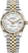 Rolex Dameur 278273-0028 Datejust 31 Hvid/18 karat guld Ø31 mm