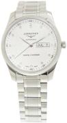 Longines Herreur L2.910.4.77.6 Master Sølvfarvet/Stål Ø40 mm