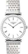 Longines Dameur L4.523.0.11.6 La Grande Classique De Hvid/Stål Ø29