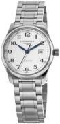 Longines Dameur L2.257.4.78.6 Master Sølvfarvet/Stål Ø29 mm