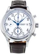 Longines Herreur L2.815.4.23.2 Heritage Hvid/Læder Ø41 mm