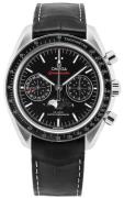 Omega Herreur 304.33.44.52.01.001 Speedmaster Moonwatch Sort/Læder