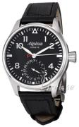 Alpina Herreur AL-710B4S6 Startimer Sort/Læder Ø44 mm