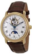 Frederique Constant Herreur FC-335MC4P5 Classics Sølvfarvet/Læder