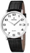Festina Herreur F16476-1 Hvid/Læder Ø40 mm