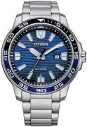 Citizen Herreur AW1525-81L Marine Blå/Stål Ø46 mm
