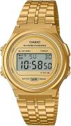Casio A171WEG-9AEF Vintage LCD/Gul guldtonet stål Ø36.6 mm