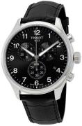 Tissot Herreur T116.617.16.057.00 T-Sport Sort/Læder Ø45 mm