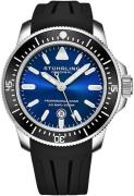 Stührling Original Herreur 935.02 Maritimer Blå/Gummi Ø43 mm
