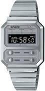 Casio Dameur A100WE-7BEF Vintage LCD/Stål
