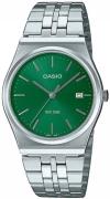 Casio Dameur MTP-B145D-3AVEF Standard Grøn/Stål Ø35 mm