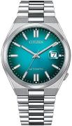 Citizen Herreur NJ0151-88X Tsuyosa Collection Grøn/Stål Ø40 mm