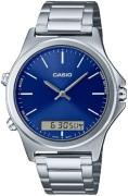 Casio Herreur MTP-VC01D-2EUDF Classic Blå/Stål Ø41.5 mm