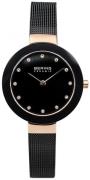 Bering Dameur 11429-166 Ceramic Sort/Stål Ø29 mm