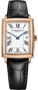 Raymond Weil Dameur 5925-PC5-00300 Toccata Hvid/Læder 22.6x28.1 mm