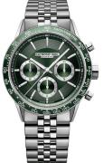 Raymond Weil Herreur 7741-ST7-52021 Freelancer Grøn/Stål Ø43.5 mm