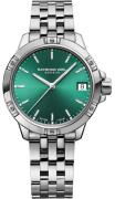 Raymond Weil Dameur 5960-ST-52051 Tango Grøn/Stål Ø30 mm