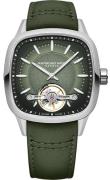 Raymond Weil Herreur 2790-STC-52051 Freelancer Grøn/Læder 40x40 mm