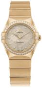 Omega Dameur 131.55.28.60.99.006 Constellation Quartz 28mm Beige/18