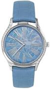 Omega Dameur 428.18.36.60.03.002 De Ville Mini Tresor Blå/Læder