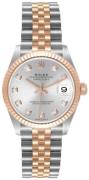 Rolex Dameur 278271-0016 Datejust 31 Sølvfarvet/Stål Ø31 mm