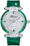 Chopard Dameur 384240-1004 Imperiale Sølvfarvet/Læder Ø40 mm