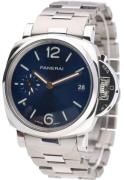 Panerai PAM01123 Luminor Blå/Stål Ø38 mm