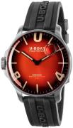 U-Boat Herreur 8701/B Darkmoon Rød/Gummi Ø44 mm