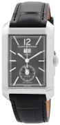 Baume & Mercier Herreur M0A10666 Hampton Grå/Læder