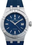 Maurice Lacroix Herreur AI6007-SS000-430-4 Aikon Blå/Gummi Ø39 mm