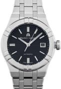 Maurice Lacroix Herreur AI6007-SS00F-330-A Aikon Sort/Stål Ø39 mm