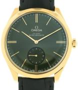 Omega Herreur 435.53.40.21.10.001 De Ville Tresor Grøn/Læder Ø40 mm