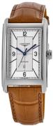 Longines Herreur L5.767.4.73.3 Dolcevita Sølvfarvet/Læder
