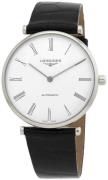Longines L4.918.4.11.2 La Grande Classique De Hvid/Læder Ø38 mm