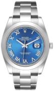 Rolex Herreur 126300-0017 Datejust 41 Blå/Stål Ø41 mm