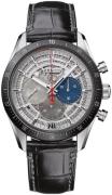 Zenith Herreur 95.3001.3600-69.C817 El Primero Skeletskåret/Gummi