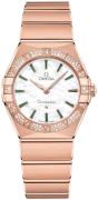 Omega Dameur 131.55.28.60.55.005 Constellation Quartz 28Mm Hvid/18