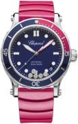Chopard Dameur 278587-3002 Happy Ocean Blå/Gummi Ø40 mm