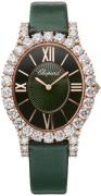 Chopard Dameur 139383-5009 Diamond Hour Grøn/Satin Ø34.1 mm