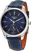 Longines Herreur L2.919.4.92.0 Master Blå/Læder Ø42 mm