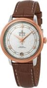 Omega Dameur 424.23.33.20.52.002 De Ville Prestige Sølvfarvet/Læder