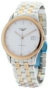 Longines Herreur L4.974.3.99.7 Flagship Hvid/Rosaguldtonet stål