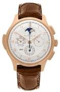 IWC Herreur IW377602 Portuguese Sølvfarvet/Læder Ø45 mm