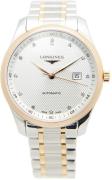 Longines Herreur L2.893.5.77.7 Master Sølvfarvet/18 karat rosa guld