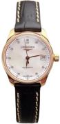 Longines Dameur L2.128.8.87.3 Master Hvid/Læder Ø25.5 mm