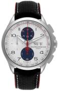 Baume & Mercier Herreur M0A10342 Clifton Hvid/Læder Ø44 mm