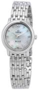 Omega Dameur 424.10.24.60.55.001 De Ville Prestige Hvid/Stål Ø24.4