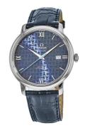Omega Herreur 424.13.40.20.03.003 De Ville Prestige Blå/Læder