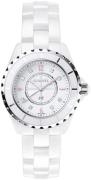 Chanel Dameur H4863 J12 Hvid/Keramik Ø33 mm